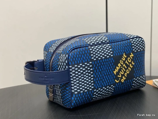 First bag ru VUITTON KIT bag-23*13*12CM DOPP LOUIS LOCKER 0818